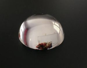линза со срезанным шариком