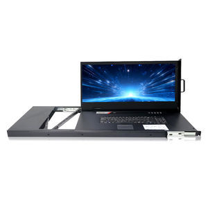 консольный переключатель KVM для монтажа в стойку 1
