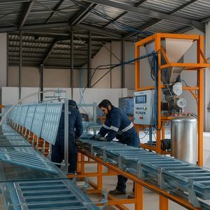 полуавтоматическая производственная линия