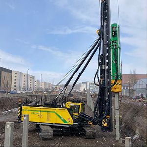 буровая установка для фундаментных свай