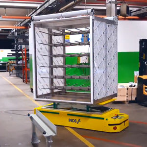 AGV для разгрузочно-погрузочных работ