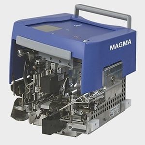 машина для связывания нитей основы из шерсти