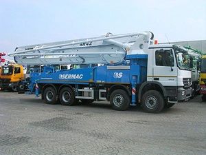 автобетононасос для строительства 1