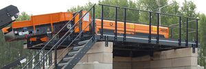 грубое сито для строительной площадки