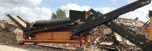 грубое сито для строительной площадки