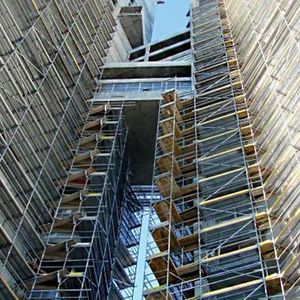 фиксированный строительные леса
