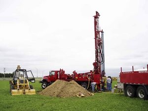 буровая установка для геотермического бурения