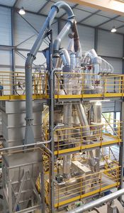 газовая печь для обжига низкие выбросы NOx