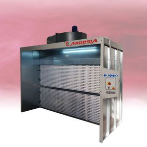 открытая окрасочная кабина