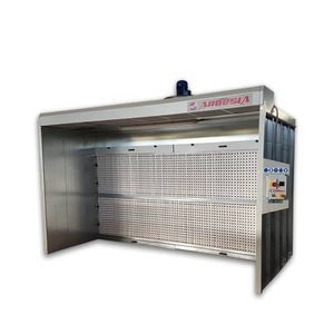 открытая окрасочная кабина