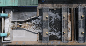 осветлитель воды с пластинами
