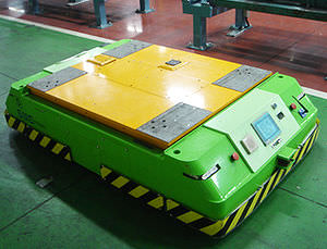 AGV для разгрузочно-погрузочных работ
