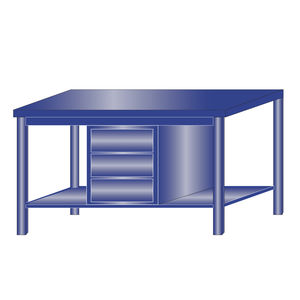 верстак из металла