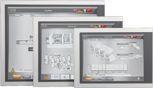 HMI с резистивным сенсорным экраном