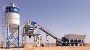 стационарная бетоносмесительная установка