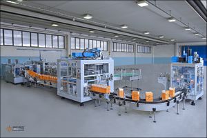 подъемно-транспортный станок для укладывания в ящики