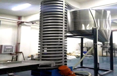 Вибрационное подающее устройство - Cowell(Nanjing)Extrusion Machinery Co.,Ltd. - пневматическое / вертикальное / для конвейерной доставки