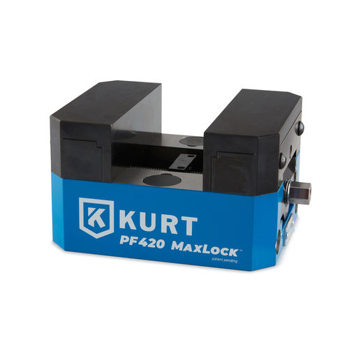 Тиски для 5-осевого станка - PF420 - Kurt Manufacturing-Industrial Products Division - 5 осей / винтовой / точный
