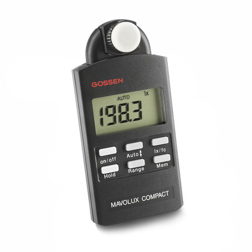Люксметр C-класс - MAVOLUX COMPACT - GOSSEN Foto- und Lichtmesstechnik GmbH - компактный / ISO