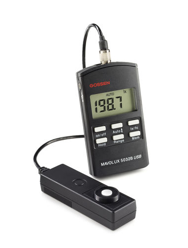 Люксметр B-класс - MAVOLUX 5032 B USB - GOSSEN Foto- und Lichtmesstechnik GmbH - цифровой / компактный / карманный