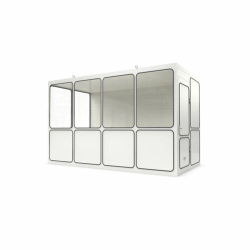 Модульная система "room-in-room" - Ri 10 - WSM – Walter Solbach Metallbau GmbH - из листового металла / из минерального волокна / с полом из ПВХ
