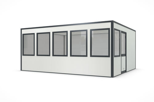 Модульная система "room-in-room" - SmartUnit 18d - WSM – Walter Solbach Metallbau GmbH - из стального листа / из листового металла