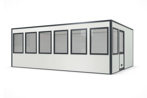 Модульная система "room-in-room" - SmartUnit 20d - WSM – Walter Solbach Metallbau GmbH - из стального листа / из листового металла