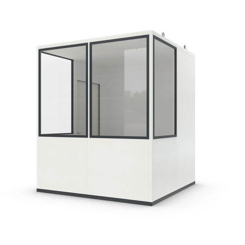 Система "room-in-room" из листового металла - Basic 5 Starter Plus - WSM – Walter Solbach Metallbau GmbH - из минерального волокна / с полом из ПВХ