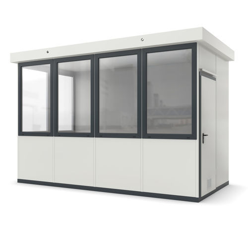 Модульная система "room-in-room" - Wa 12b - WSM – Walter Solbach Metallbau GmbH - из листового металла / из минерального волокна / с полом из ПВХ