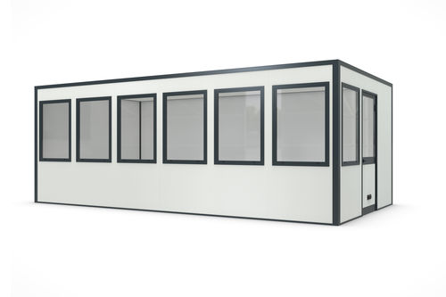 Модульная система "room-in-room" - SmartUnit 18c - WSM – Walter Solbach Metallbau GmbH - из стального листа / из листового металла