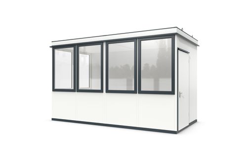 Модульная система "room-in-room" - Outdoor Basic 10 - WSM – Walter Solbach Metallbau GmbH - из листового металла / с полом из ПВХ