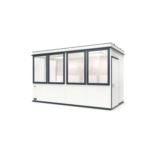 Модульная система "room-in-room" - Outdoor Basic 10 Office Plus - WSM – Walter Solbach Metallbau GmbH - из листового металла / из минерального волокна / с полом из ПВХ