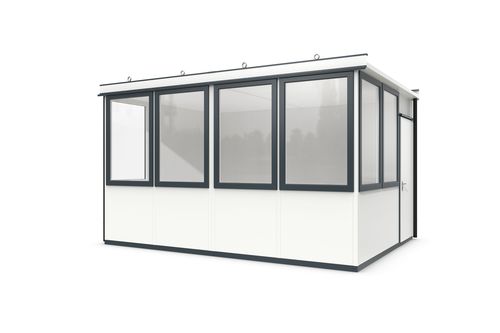 Модульная система "room-in-room" - Outdoor Basic 15 - WSM – Walter Solbach Metallbau GmbH - из листового металла / из минерального волокна / с полом из ПВХ