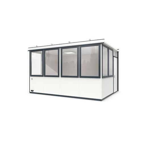 Модульная система "room-in-room" - Outdoor Basic 15 Starter Plus - WSM – Walter Solbach Metallbau GmbH - из листового металла / из минерального волокна / с полом из ПВХ