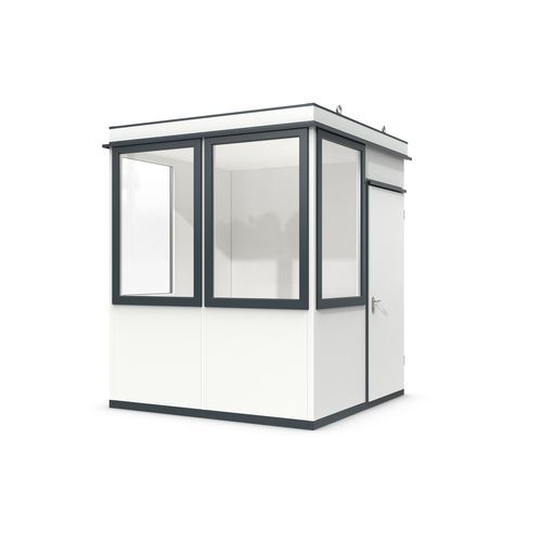 Модульная система "room-in-room" - Outdoor Basic 5 - WSM – Walter Solbach Metallbau GmbH - из листового металла / из минерального волокна / с полом из ПВХ