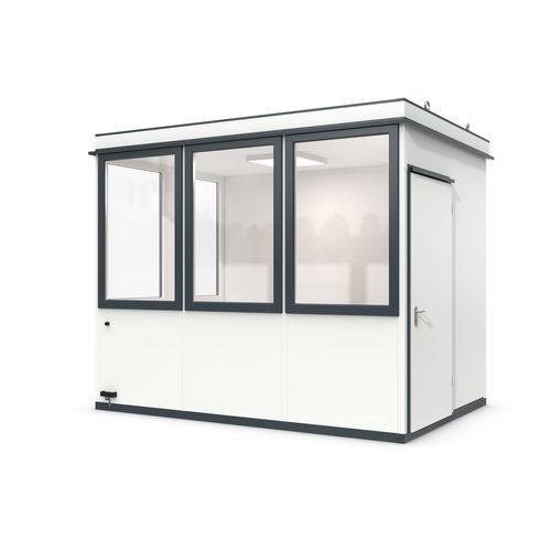 Модульная система "room-in-room" - Outdoor Basic 7 Mini - WSM – Walter Solbach Metallbau GmbH - из листового металла / из минерального волокна / с полом из ПВХ