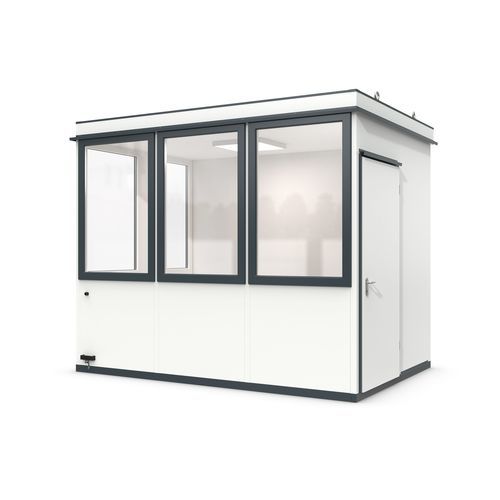 Модульная система "room-in-room" - Outdoor Basic 7 Starter Plus - WSM – Walter Solbach Metallbau GmbH - из листового металла / с полом из ПВХ