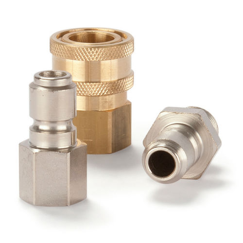 Пневматический фитинг - 45 series - Parker Fluid System Connectors Division Europe - резьбовой / быстрый / из латуни