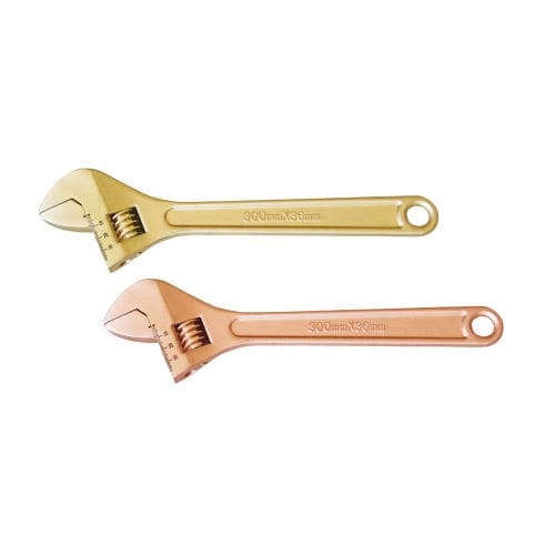 Взрывобезопасный разводной ключ - 125C, 126 series - HEBEI BOTOU SAFETY TOOLS CO.,LTD - из меди / амагнитный / из бронзы