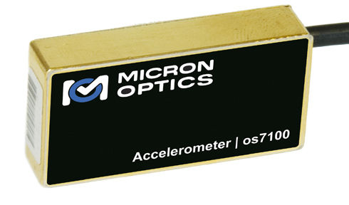 Трехосевой акселерометр - os7100 - Micron Optics - оптоволоконный / низкой частоты / с защитой