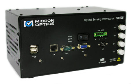 Оптоволоконный прибор для измерения - sm125 - Micron Optics - компактный