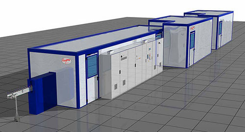 Туннель для окраски - Euro COSM - Eurotherm