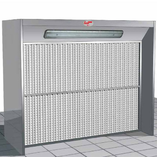 Открытая окрасочная кабина - Tecnodry series - Eurotherm - для запасных частей / с сухой фильтрацией / с высушиванием