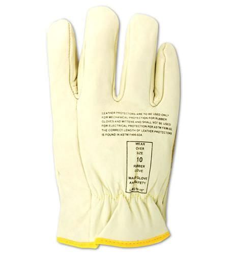 Перчатки для разгрузочно-погрузочных работ - 12507 series - Magid Glove & Safety - изоляционная / из кожи