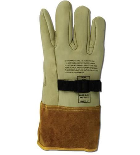 Перчатки для разгрузочно-погрузочных работ - 60611PS - Magid Glove & Safety - изоляционная / из кожи