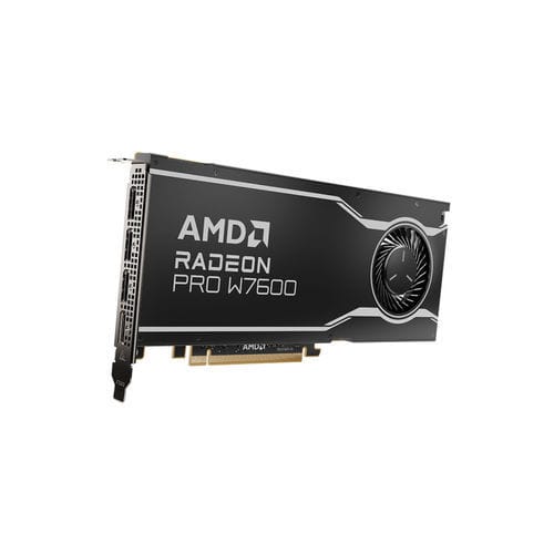 Графическая карта PCIe - Radeon™ PRO W7600 - AMD - GDDR6 / Linux / Windows 10