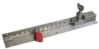 Врезной замок с ключом - BHC - SECUMS Interlocks - для навесного замка / из нержавеющей стали / с решеткой и висячим замком