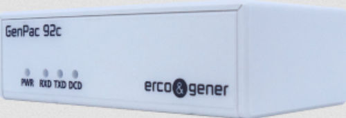Модем для передачи данных - GenPac 92c - ercogener - RS232 / USB / встроенный