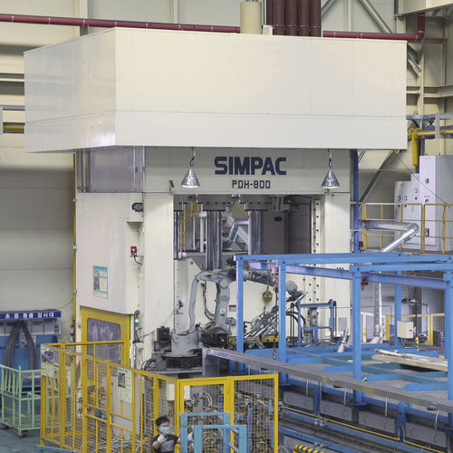 Гидравлический пресс - PH/PDH series - Simpac Europe GmbH - механизированный / для тиснения / для вытяжки