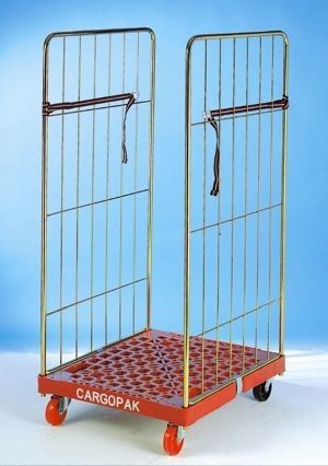 Контейнер на колесиках для посылок - cargopak srl - с пластмассовым основанием